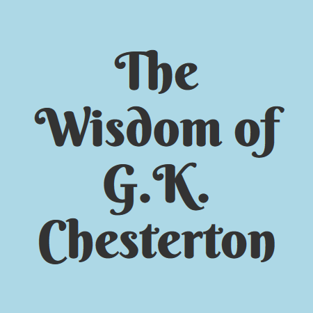 GK Chesterton quote generator screenshot